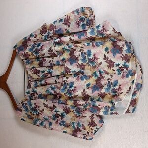 East Adeline‎ Floral Off the Shoulders Flowy Blouse 2X